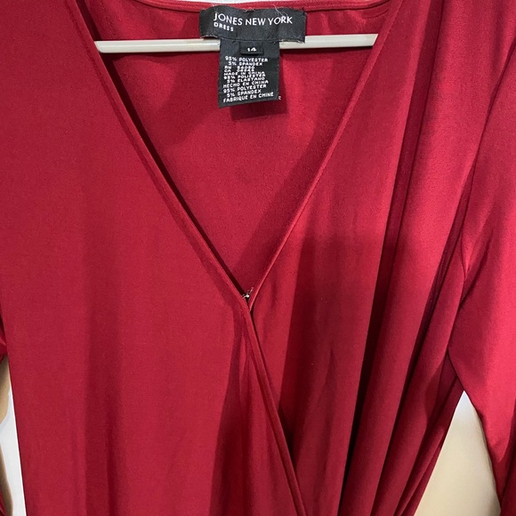 Jones New York Red Dress - Picture 2 of 3